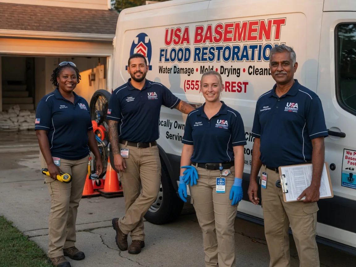 Basement Flood Cleanup company in Birnamwood, WI